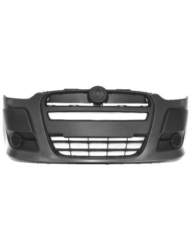Front bumper for Fiat Doblo 2009- to be painted without fog light holes Aftermarket Bumpers and accessories