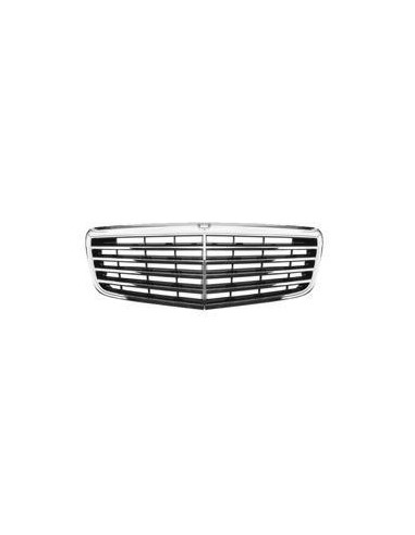 Bezel front grille for Mercedes E class w211 2006-2009 chrome and black Aftermarket Bumpers and accessories