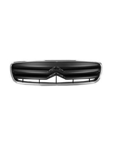 Grille screen front Citroen C2 2008 onwards chrome bezel open Aftermarket Bumpers and accessories