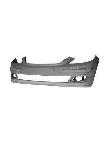 Front bumper for Mercedes Class B W245 2005-2008 with holes chrome profile Aftermarket Bumpers and accessories