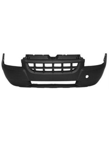 Front bumper Fiat Doblo' 2001 to 2005 black Aftermarket Bumpers and accessories