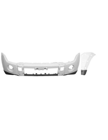 Front bumper for Mitsubishi Pajero 2007 onwards with parafanghino holes Aftermarket Bumpers and accessories