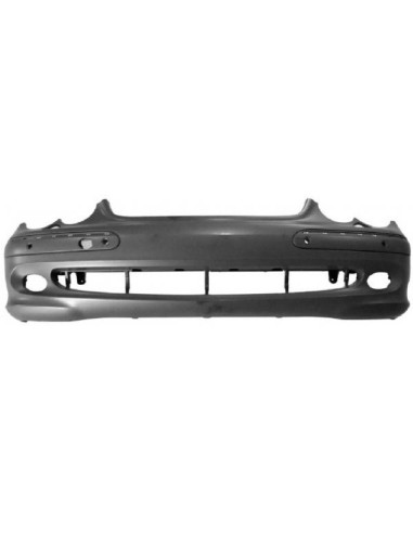 Front bumper for Mercedes CLK 2002-2006 with headlight washer holes and sensors park Aftermarket Bumpers and accessories