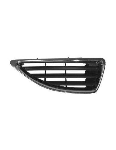 Grille screen right for Renault Megane 1999 to 2002 black and chrome plated Aftermarket Bumpers and accessories