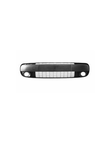 Central grille front bumper Fiat 500l 2012 onwards fog holes Aftermarket Bumpers and accessories