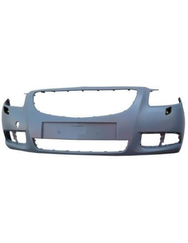 Front bumper for Opel Insignia 2009 2013 with headlight washer holes Aftermarket Bumpers and accessories