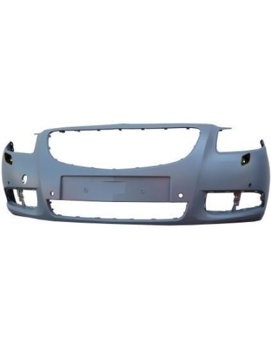 Front bumper for Opel Insignia 2009-2013 with headlight washer holes and sensors park Aftermarket Bumpers and accessories