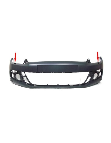 Front bumper for Volkswagen Scirocco 2008 onwards with headlight washer holes Aftermarket Bumpers and accessories
