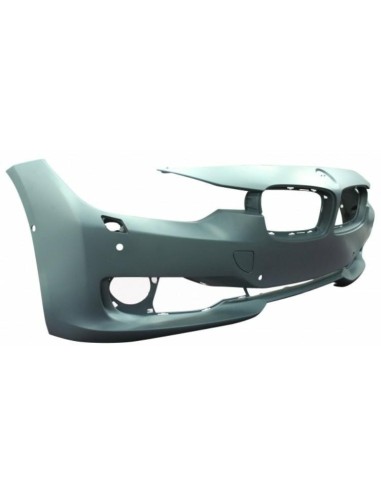 Front bumper for BMW 3 SERIES F30 2011- with headlight washer holes + holes sens+telec Aftermarket Bumpers and accessories