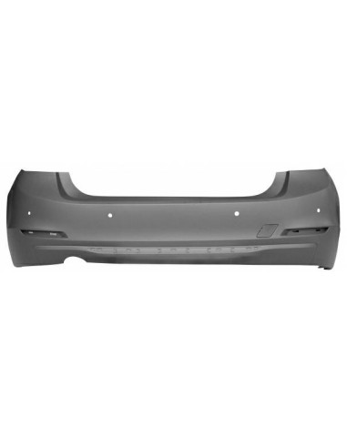 Rear bumper for series 3 F30 2011- mod lux sport 1 hole marm and sensors Aftermarket Bumpers and accessories