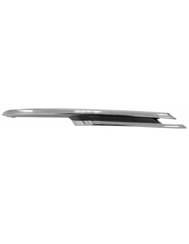 Modanatura derecha rejilla para bmw serie 3 F30 de 2011 en adelante luxury cromata negra