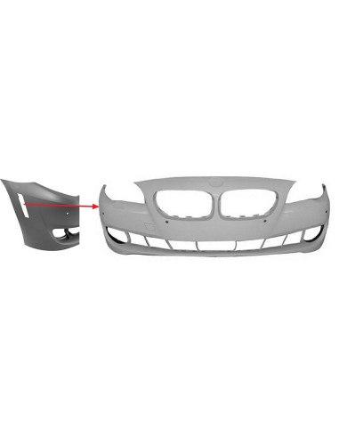 Front bumper for series 5 F10 F11 2010-2013 sensor holes and slits at the sides Aftermarket Bumpers and accessories