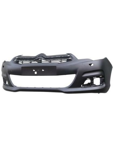 Front bumper Citroen C4 2010 onwards with headlight washer holes Aftermarket Bumpers and accessories