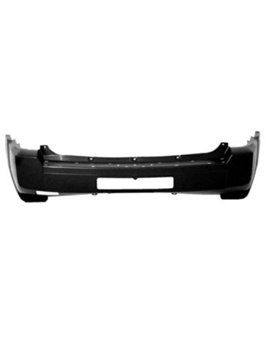 Rear bumper For jeep Patriot 2007- with hole hook, traces trim, primer Aftermarket Bumpers and accessories