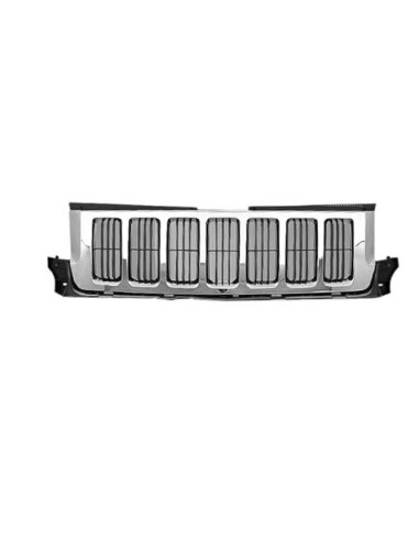 Mascherina griglia anteriore per jeep grand cherokee 2010 in poi cromata Aftermarket Paraurti ed accessori