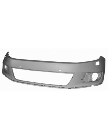 Front bumper for VW Tiguan 2011-2015 with holes sensors park and headlight washer holes Aftermarket Bumpers and accessories