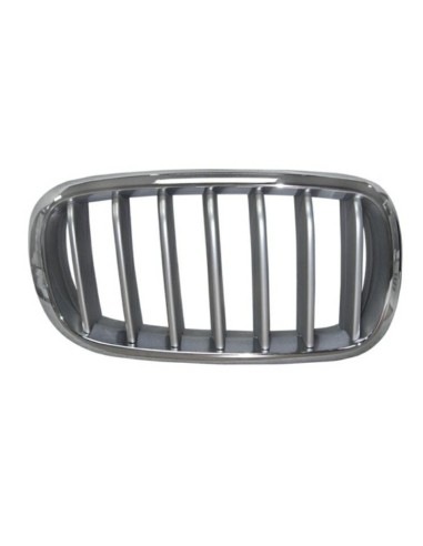Grille screen right to BMW X5 f15 2014 to x6 f16 2014- titanium chrome Aftermarket Bumpers and accessories