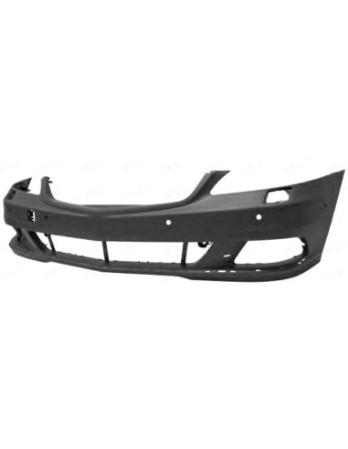 Front bumper s class w221 2009- with headlight washer holes and sensors park Aftermarket Bumpers and accessories