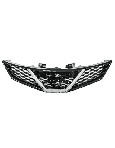 Bezel front grille for pulsar 2014- black chrome with hole room Aftermarket Bumpers and accessories