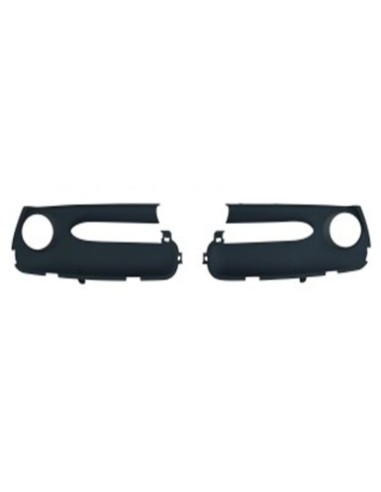 Kit grids front bumper for scenic x-mode 2012- with fog lights and drl Aftermarket Bumpers and accessories