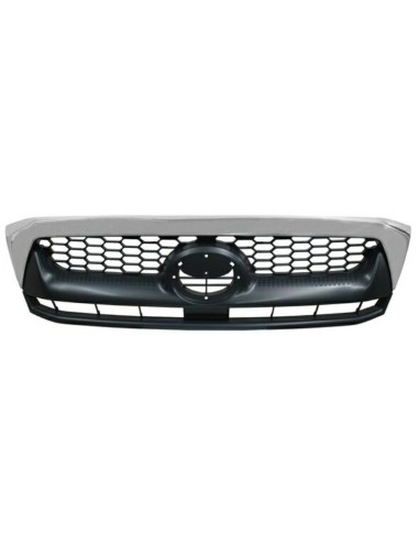 Bezel front grille Toyota Hilux 2008 to 2010 Black Chrome Aftermarket Bumpers and accessories