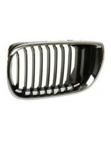 Mask grille left bmw 3 series E46 2001 to 2004 black chrome/ Aftermarket Bumpers and accessories