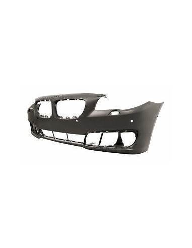 Front bumper for BMW 5 SERIES F10 2013 onwards with headlight washer holes and sensors Aftermarket Bumpers and accessories