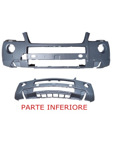 Front bumper for Mercedes Ml w164 2008- AMG with holes parking sensors Aftermarket Bumpers and accessories