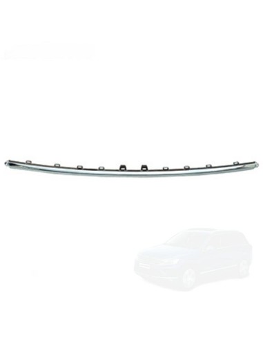 Chrome trim central bumper for Volkswagen Touareg 2014 onwards Aftermarket Bumpers and accessories