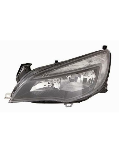 Headlight right front headlight 2H7 with DRL led for astra j 2010 onwards black Aftermarket Lighting
