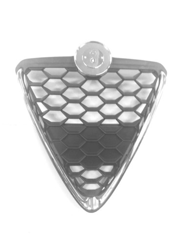 Armoiries de grille avec cadre satinée pour alfa giulietta 2016 ci-après Aftermarket Pare-chocs et accessoires