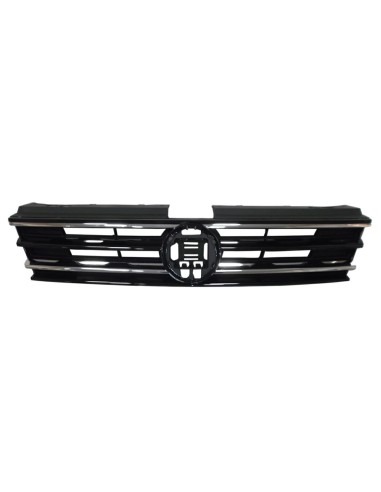 Bezel front grille with 2 chrome profiles for VW Tiguan 2016 onwards Aftermarket Bumpers and accessories