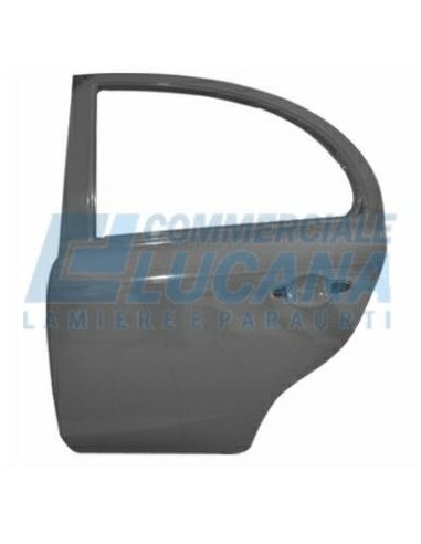 Portiera posteriore sinistro per nissan micra k13 2010- 2013- 5 porte Aftermarket Lamierato
