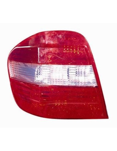 Fanale faro posteriore sinistro per mercedes ml w164 2005 al 2008 bianco rosso Aftermarket Illuminazione