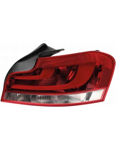 Left taillamp for BMW Series 1 coupe convertible and82 E88 2011- red scu hella Lighting