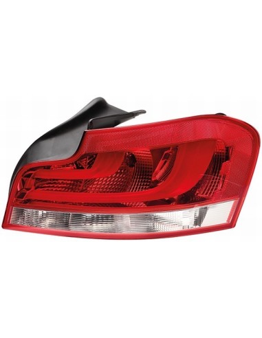 Faro luz trasero derecha para bmw serie 1 coupe cabrio e82 y88 2011- rojo chiar