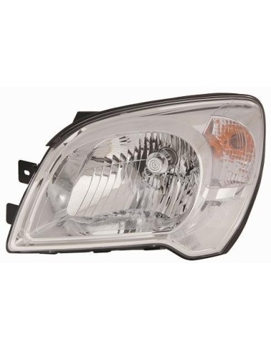 Headlight right front headlight for Kia Sportage 2008 to 2010 White Arrow Aftermarket Lighting