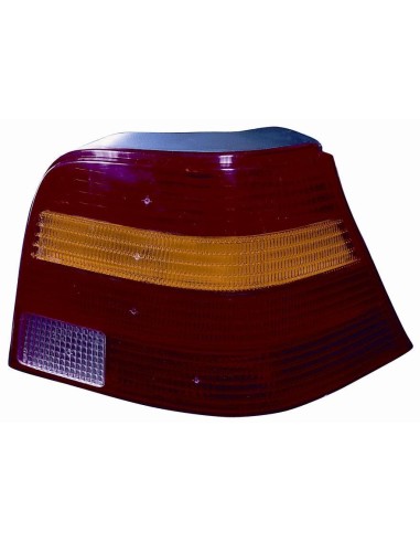 Fanale faro posteriore destro per volkswagen golf 4 1997 al 2003 arancio Aftermarket Illuminazione