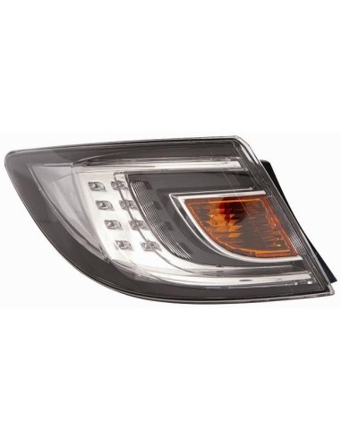 Faro luz trasero derecha para mazda 6 2008 al 2010 4/5 puertas exterior gris led Aftermarket Iluminación