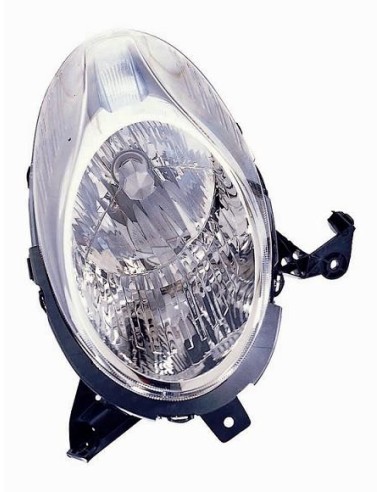 Headlight right front headlight for Nissan Micra 2007 to 2010 Aftermarket Lighting
