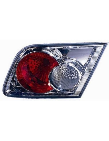 Tail light rear right Mazda 6 2002 to 2005 inside chrome 4 doors Aftermarket Lighting