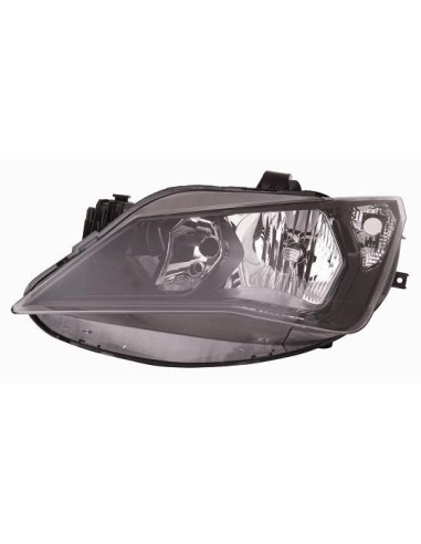 Faro luz proyector delantera derecha para SEAT Ibiza 2012 a 2016 H7/h7 parábola negra