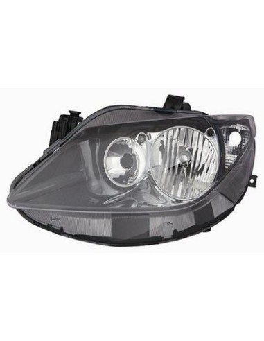 Faro proiettore anteriore destro per seat ibiza 2008 al 2011 h7/h7 nero Aftermarket Illuminazione