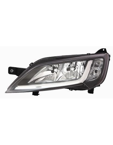 Faro luz proyector delantero derecha Peugeot boxer 2014 en más marco negra