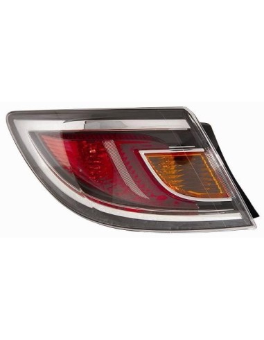 Fanale faro posteriore sinistro per mazda 6 2010 al 2013 esterno rosso 4/5 porte Aftermarket Illuminazione