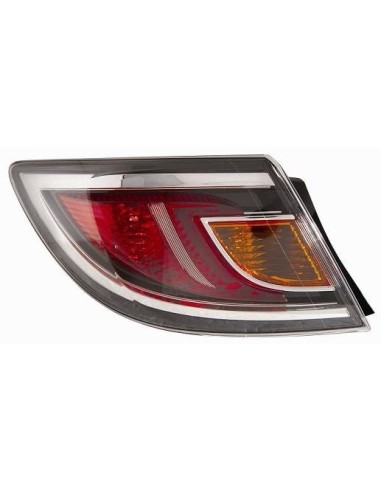 Tail light rear left Mazda 6 2010 to 2013 Red outer 4/5 Doors Aftermarket Lighting