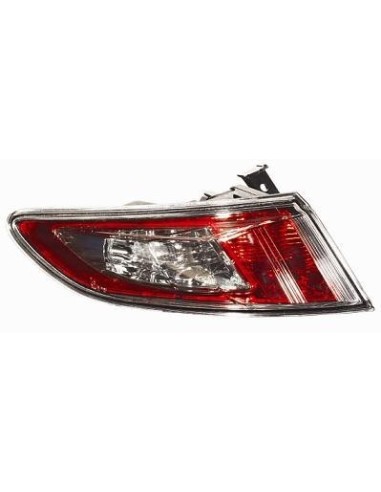 Left taillamp for Honda Civic 2006 to 2011 outside white red Aftermarket Lighting
