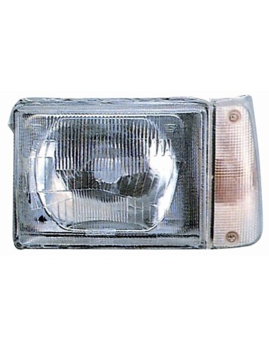 Headlight left front headlight for fiat panda 1986 to 2003 manual white Aftermarket Lighting
