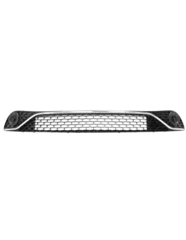 Grid front bumper with chrome trim for the Lancia Y 2015 onwards Aftermarket Bumpers and accessories