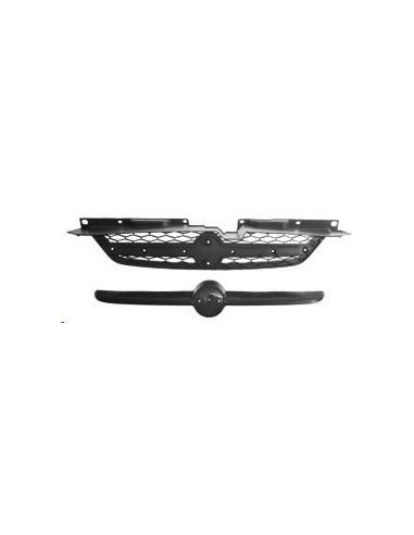 Bezel front grille for the Kia Rio 2003 to 2005 Aftermarket Bumpers and accessories